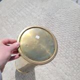 Umbrella stand in golden brass