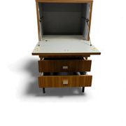 Vintage chest of drawers with drop-leaf front / Meurop furniture