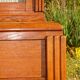 Sideboard with sentry boxes and mirror, Art Deco