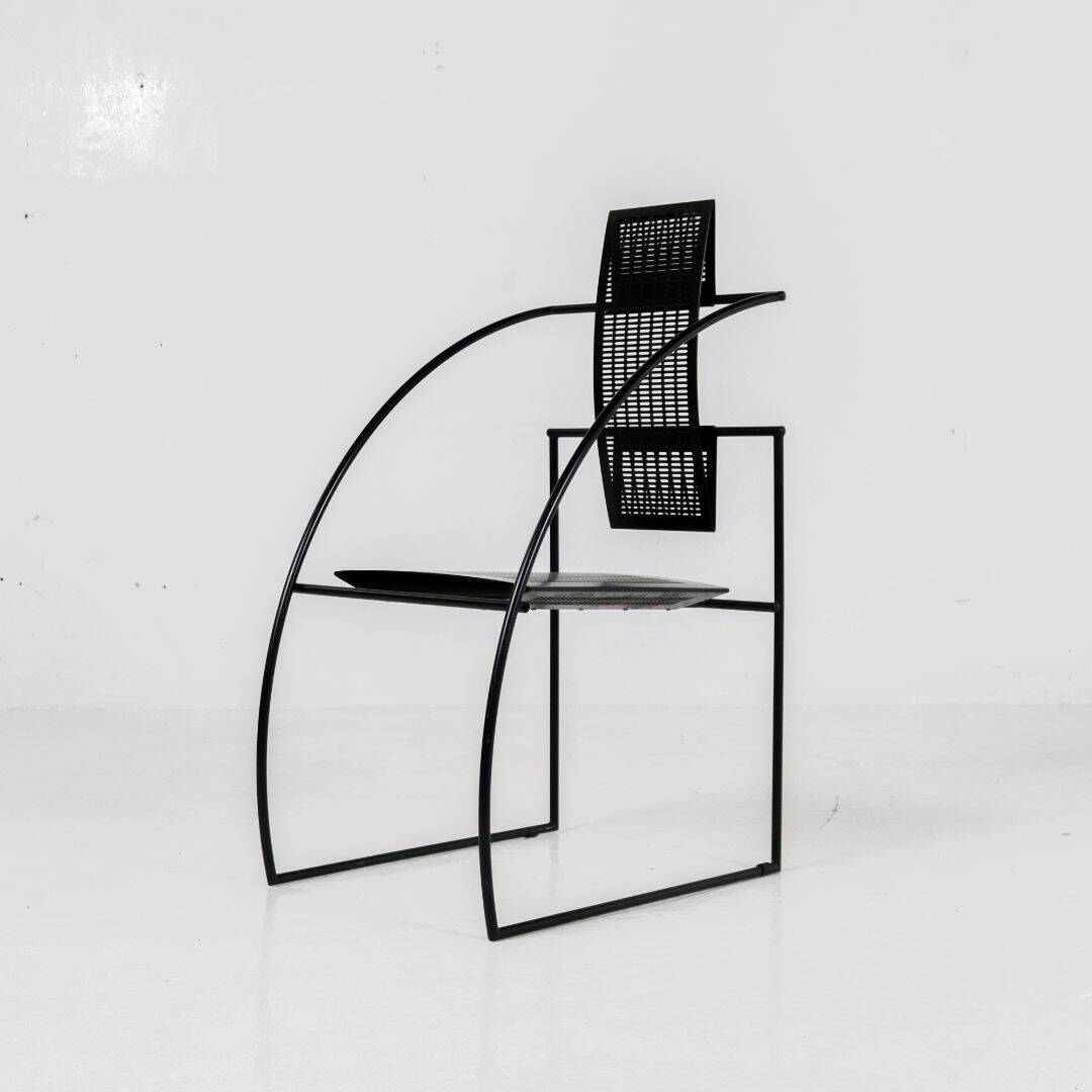 Postmodern Quinta chair by Mario botta for Alias Italy