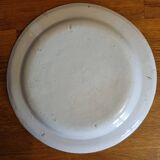 Assiette ancienne Les Islettes Lunéville