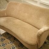 Sofa sofa bow vintage 50/60s design organic