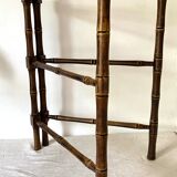 Antique wooden towel rack