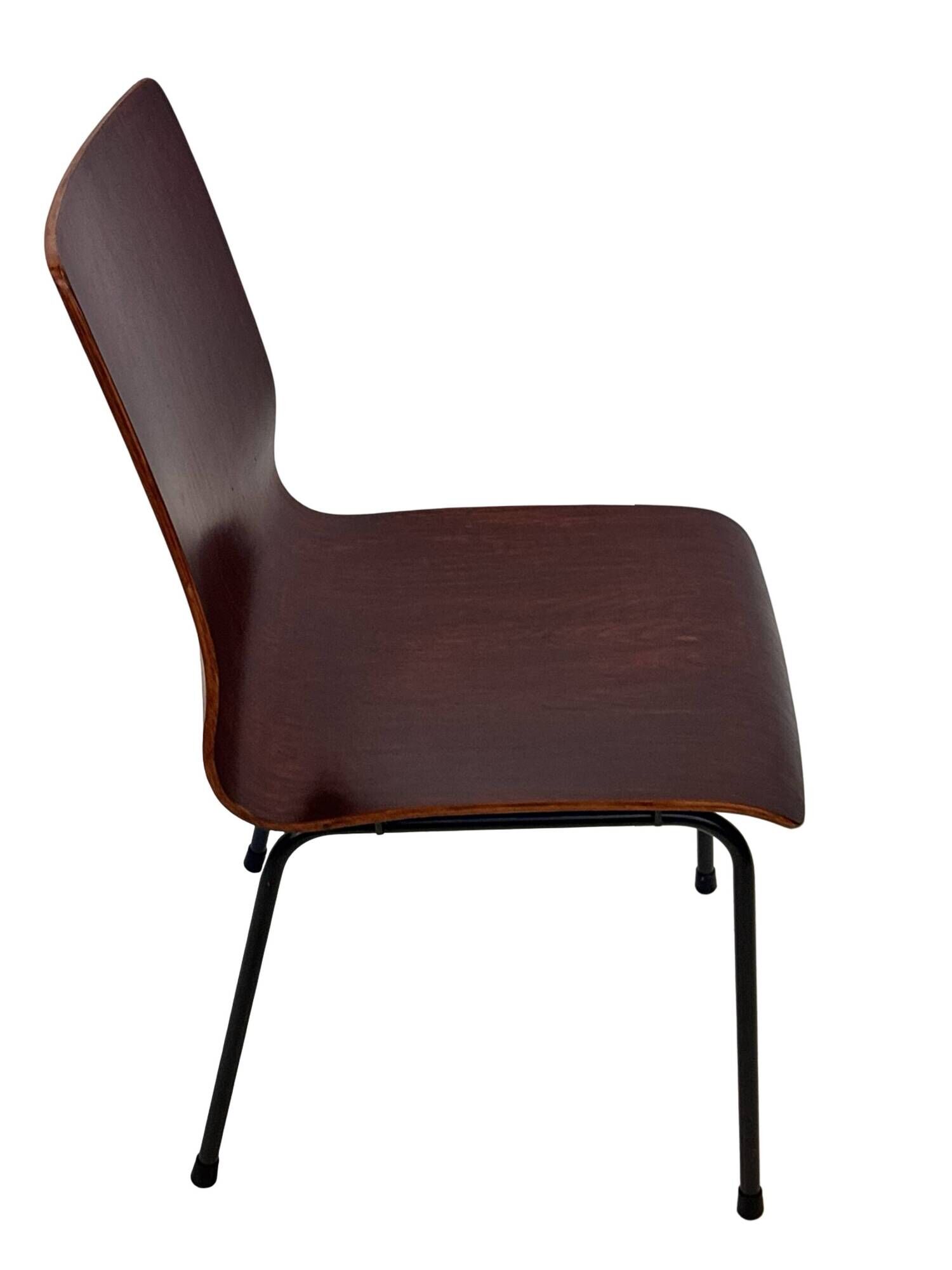 Vintage Friso Kramer for Auping 'Euroika' plywood chair, The Netherlands