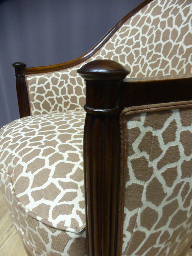 Chair Bergère art déco