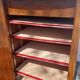 small wooden buffet, vintage