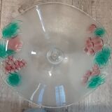 Grand  saladier  sur pied  cristal