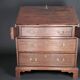 Bureau secrétaire antique français – Louis XVI, acajou massif, vers 1790