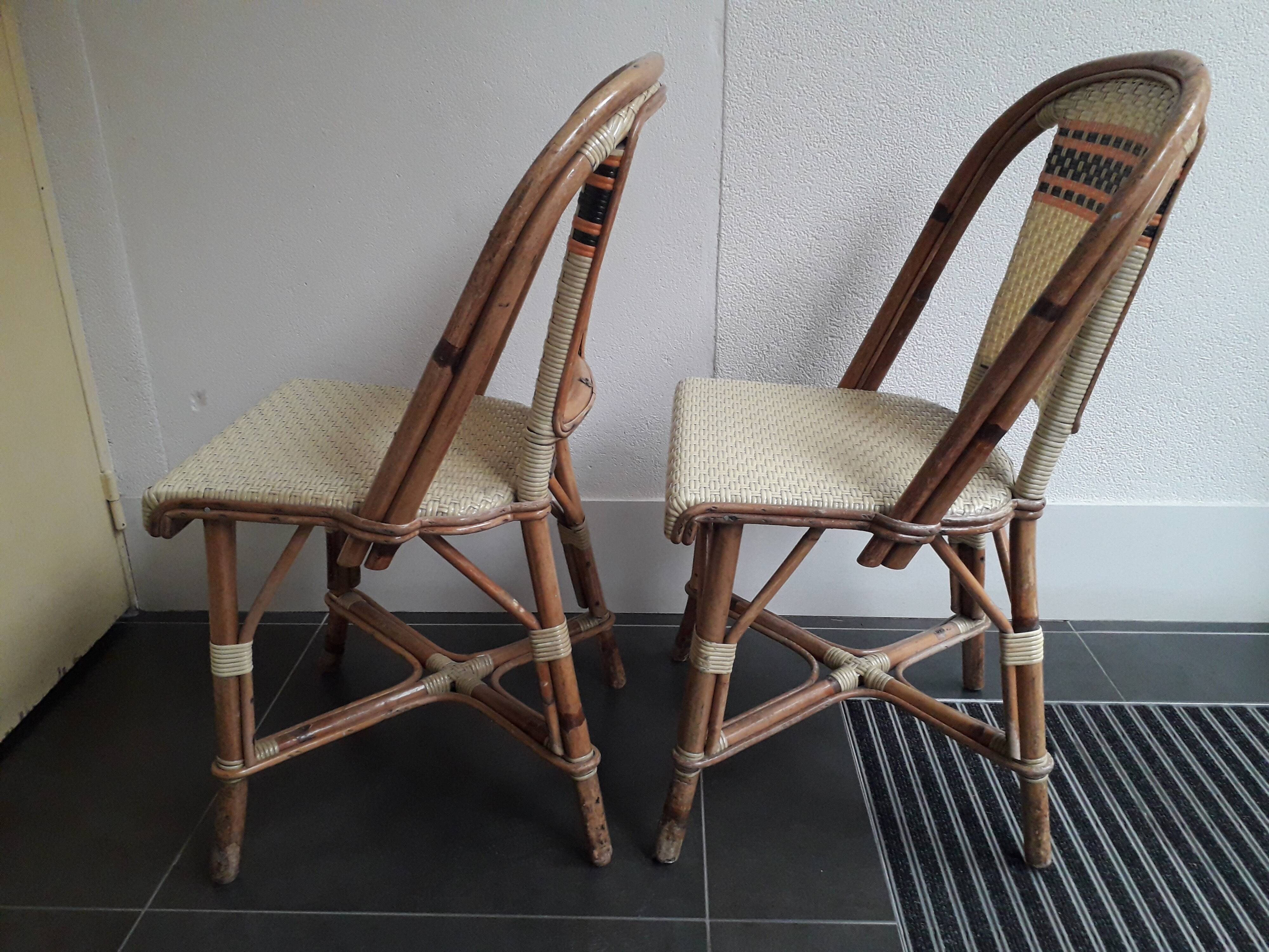 Drucker bistro chairs
