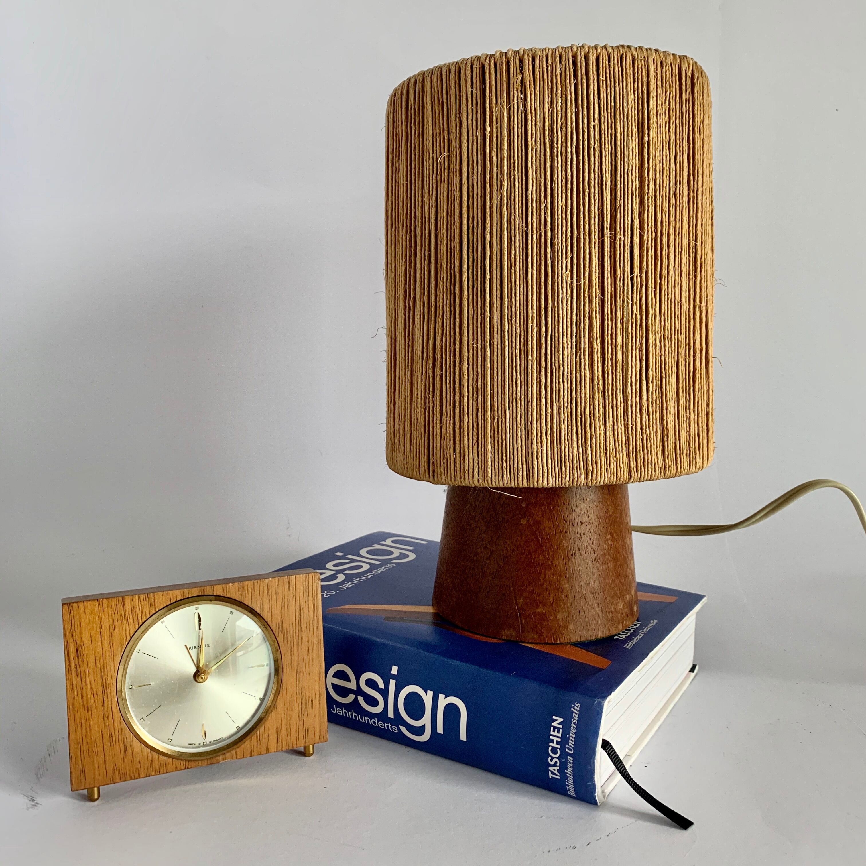 Mid-Centry Teak Lamp, Denmark, 1960s