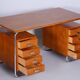 Bauhaus Writing Desk in Beech from Mücke-Melder, 1930s