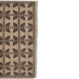 Vintage Turkish rug from Oushak, hand-woven 122x190 cm