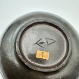 Set of Three Glazed Ceramic Bowls with Mythological Decoration, Pieces