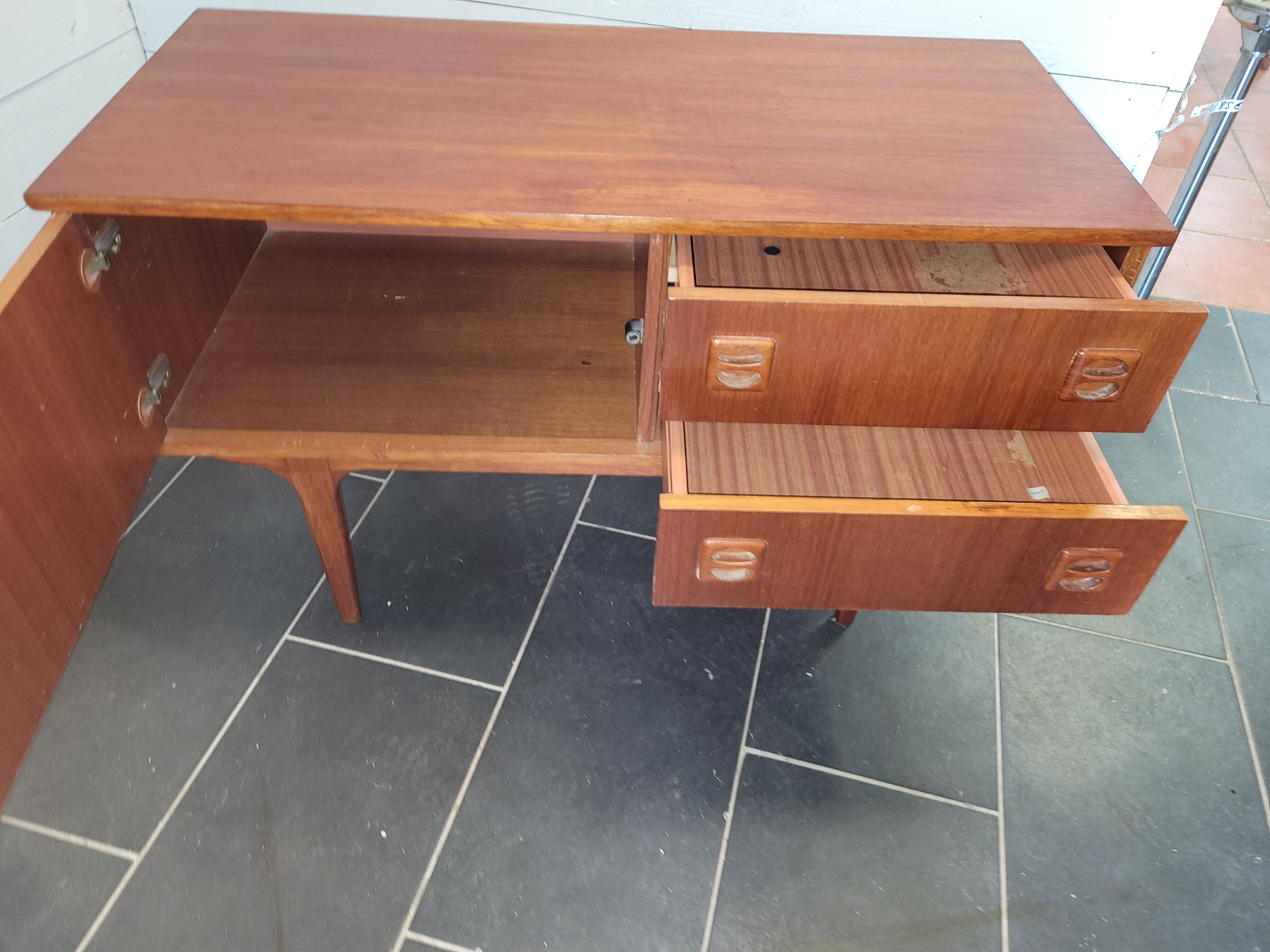 Scandinavian teak row from the 60s 100×62cms