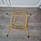 Vintage yellow metal children's chair