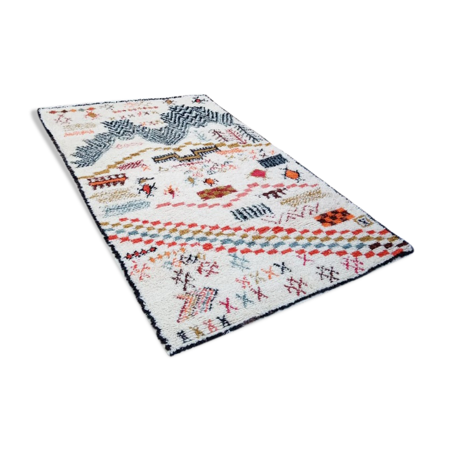 Tribal history carpet 240 x 154cm