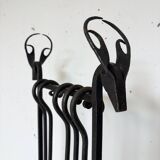 Wrought iron fireplace kit