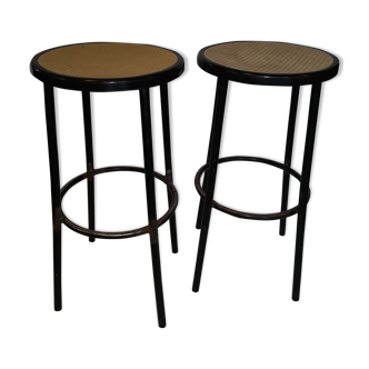 Pair metal stool