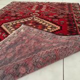 Handmade Persian Hamadan rug 192x129cm