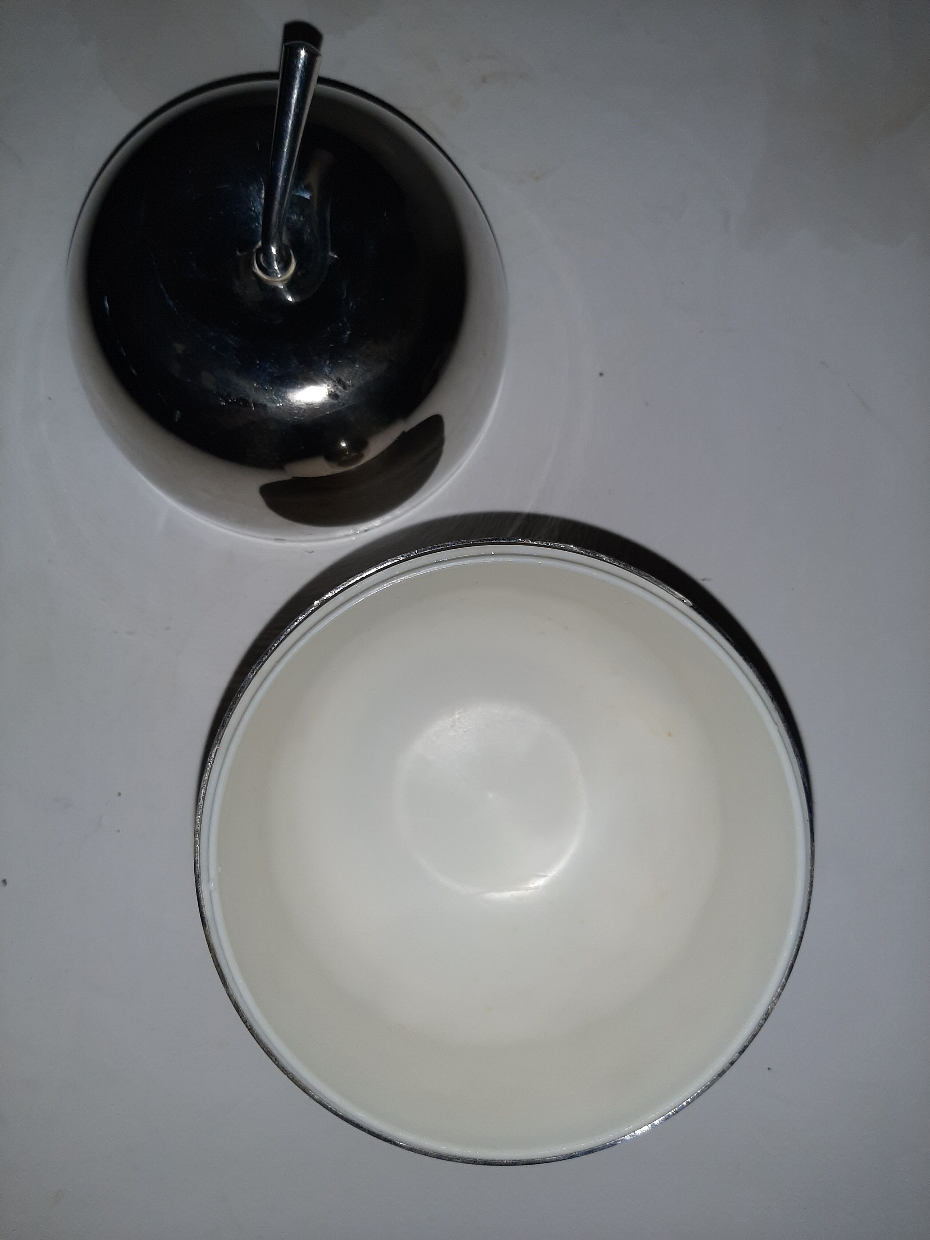 Vintage Apple Chrome Ice Bucket 70"