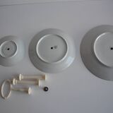 Multi-tiered porcelain tray, Stará Role porcelain, Czechoslovakia, 1950s.