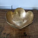 Brass flower cup