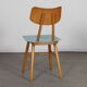 Set of 4 vintage chairs edited by Ton, 1960