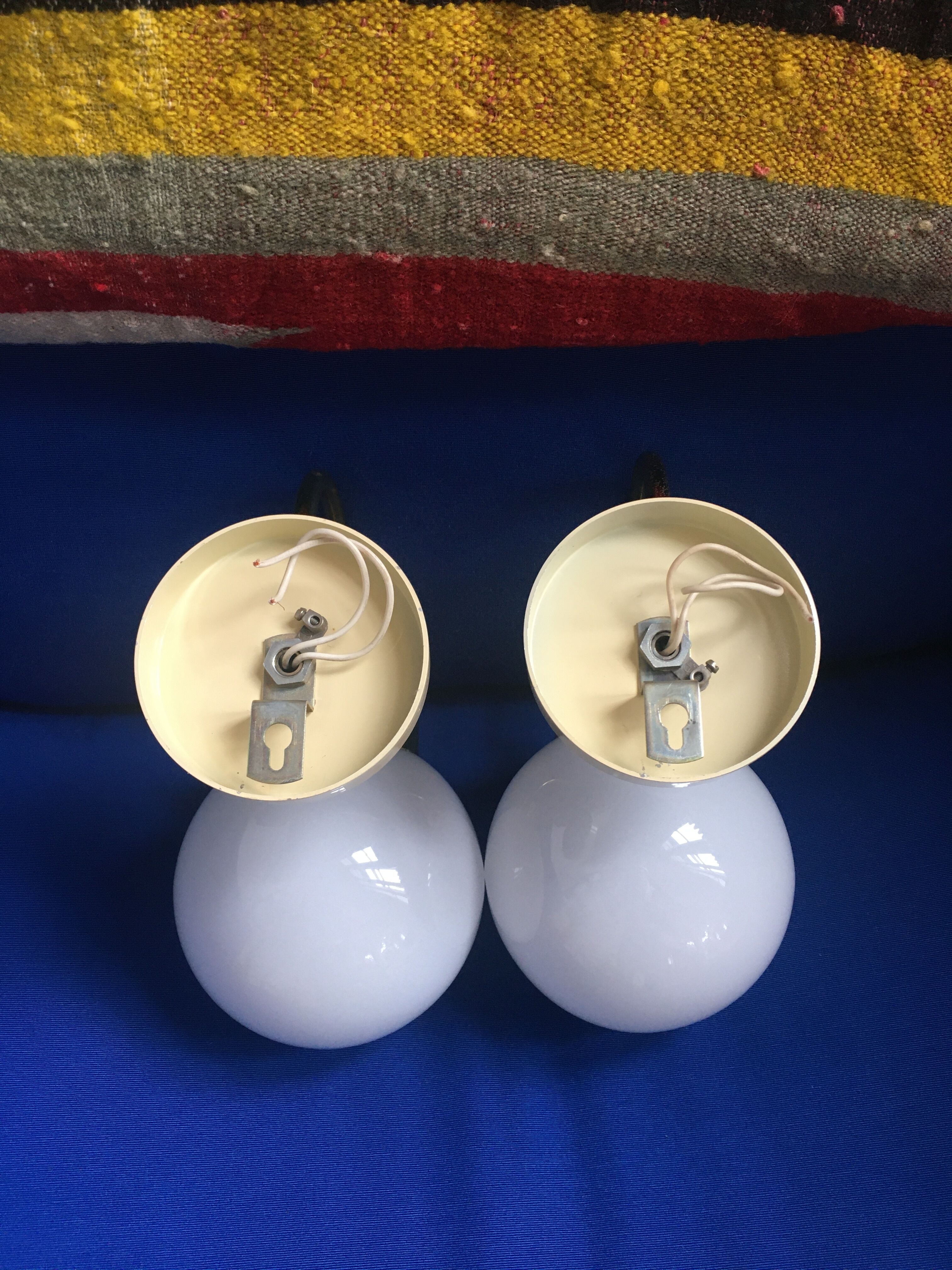 Brass wall light 1960s