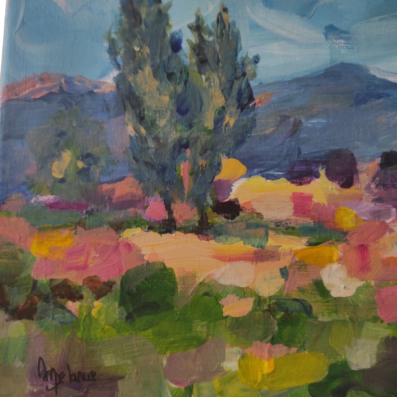 Painting: Mont Ventoux