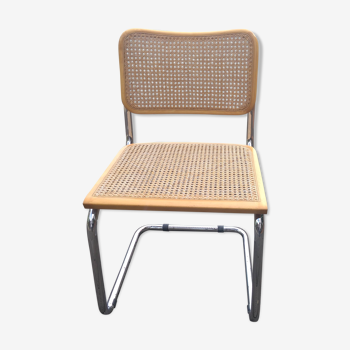 Chaise cannée Marcel Breuer B32