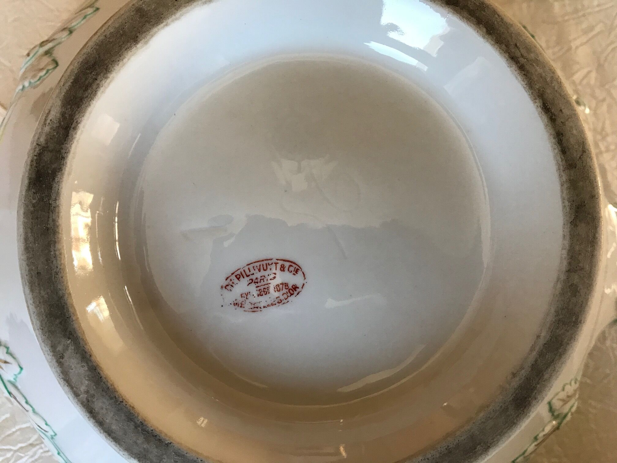 Antique Pillivuyt soup tureens