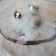 Empty pocket transparent brown crystal style daum