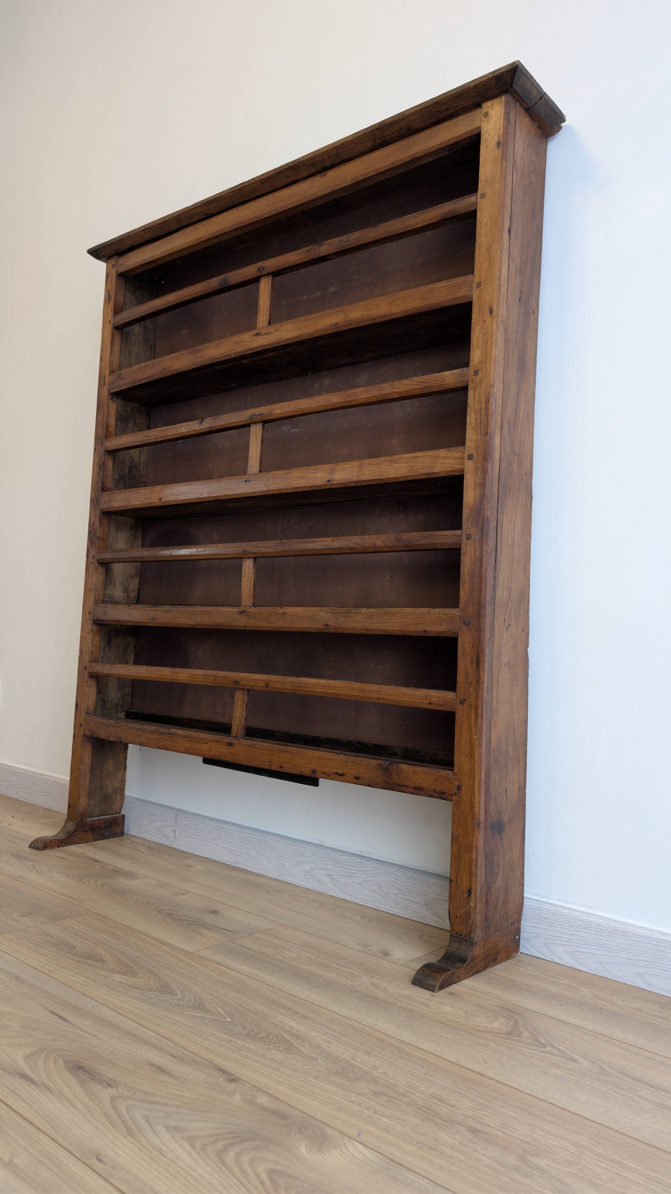 Antique wooden shelf