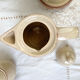 Mid-century speckled stoneware coffee set from the 20th century