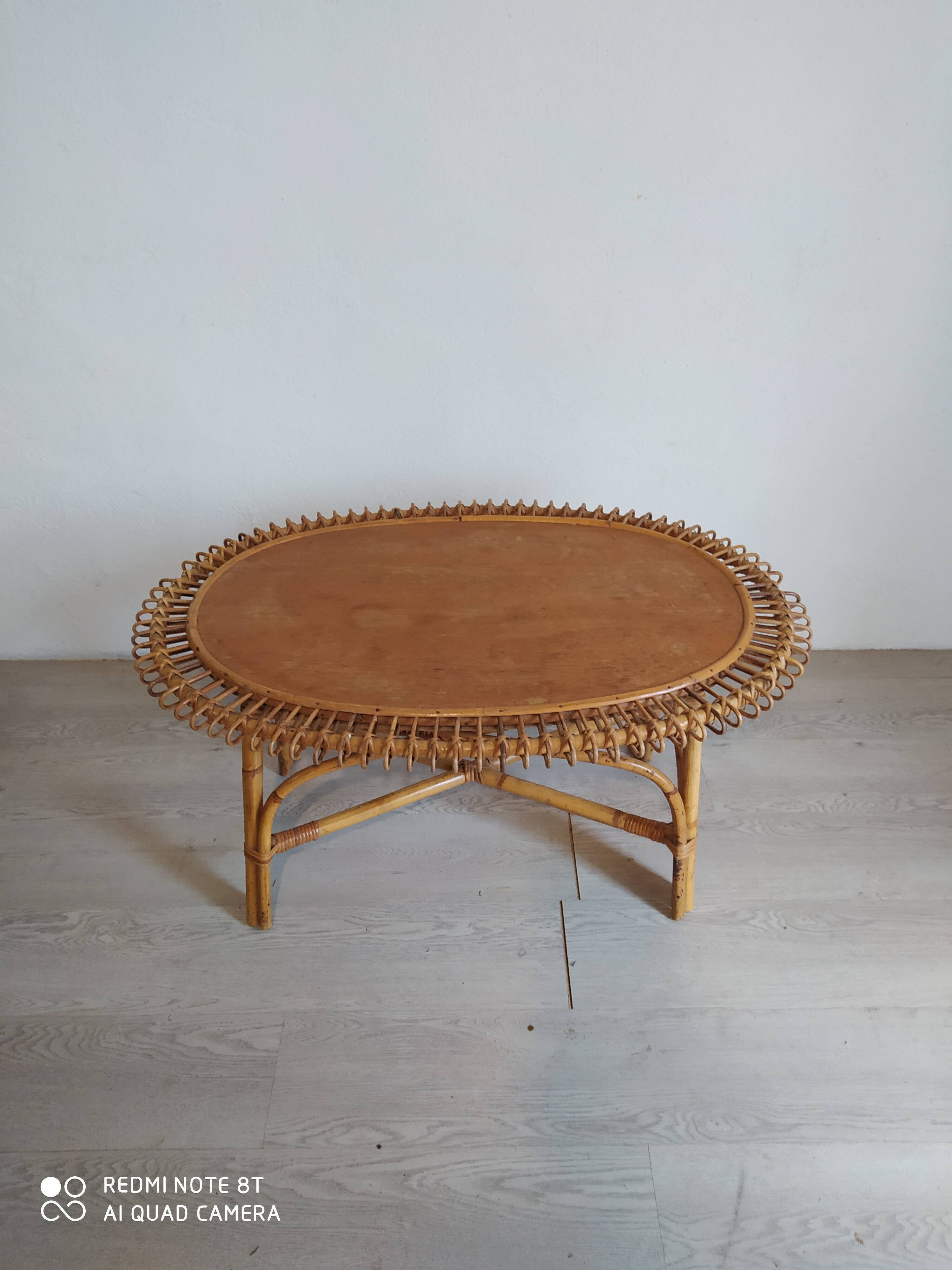 Braided coffee table