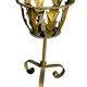 Porte fleur en fer forgée des années 50