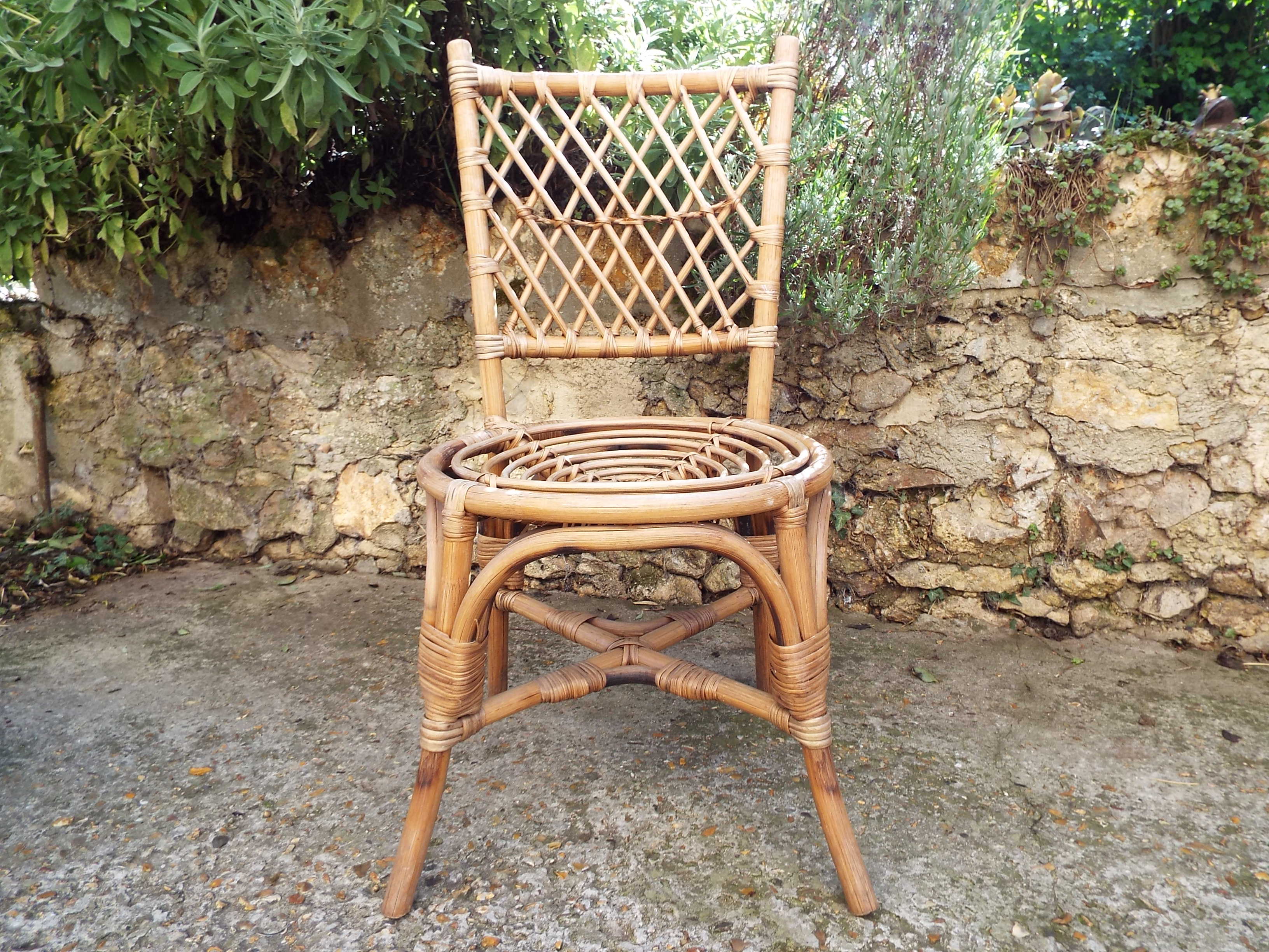 Rattan chair