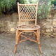Chaise en rotin