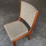 Set of 4 vintage teak chairs, Johannes Andersen, 1960