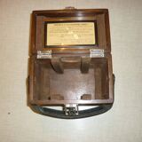 Boite en bois d’instrument des USA de 1935