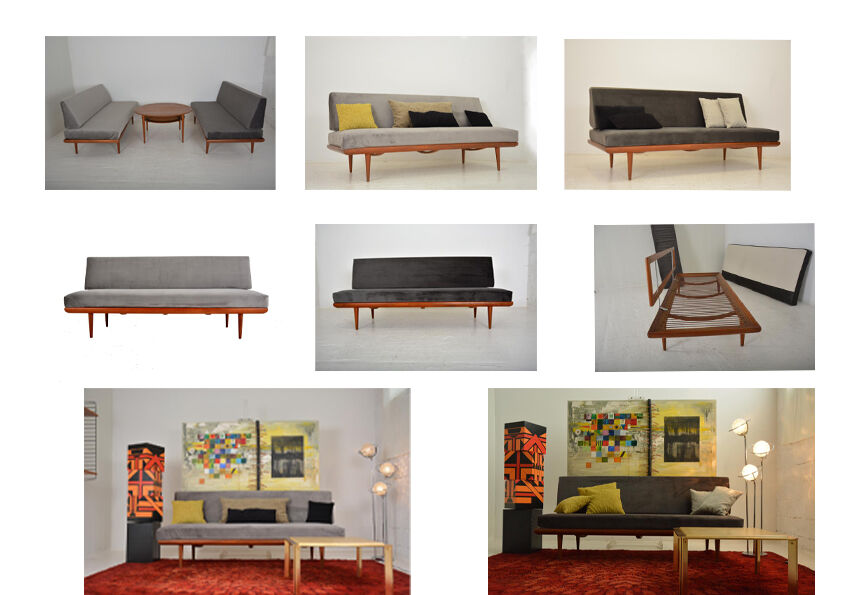 Day bed "Minerva " by Peter Hivdt and Orla Molgaard Nielsen edited by France and Son