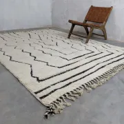 Large Beni Ouarain rug, 285 x 205 cm, G-317
