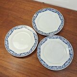 Set of Moselle earthenware plates