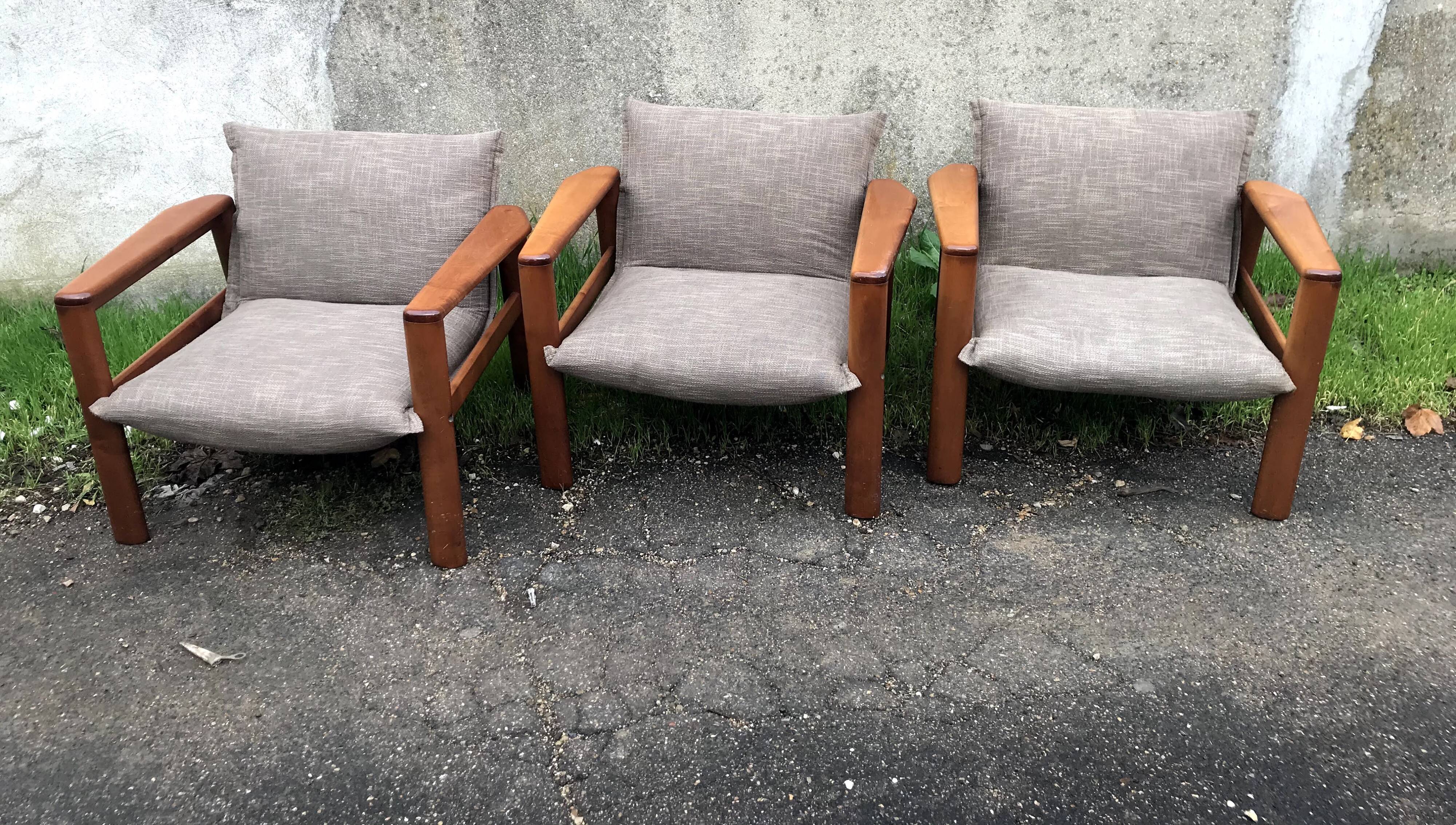 80s/90s Scandinavian style armchairs