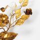 Antique Italian gilt rose wall lights by Hans Kogl