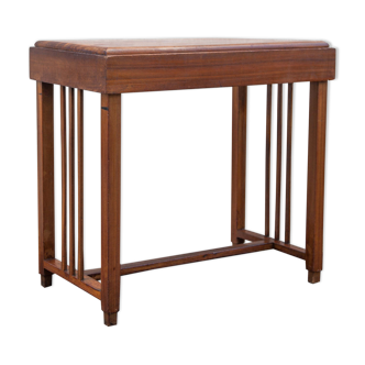 Console bois art déco, table bois, meuble entrée, art déco
