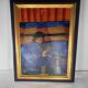 Oil painting on canvas "French Childhood" 1980