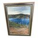 Tableau Huile sur Toile – Paysage Méditerranéen Éveillé – Cadre Inclus