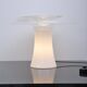 Lampe de table champignon en verre de Murano, attribuée à Vistosi, années 1970.