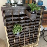 Industrial workshop furniture with metal drawers